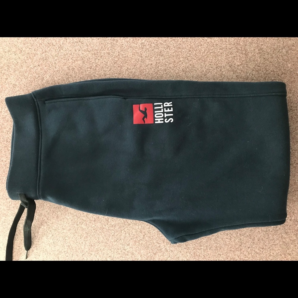 boys navy blue hollister sweatpants